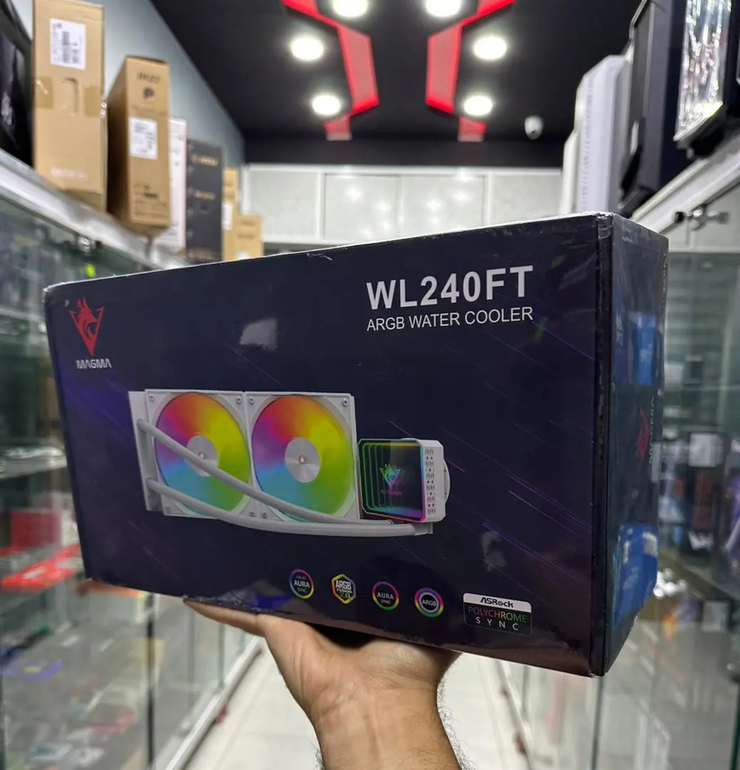 WATERCOOLING MAGMA WL240FT ARGB WHITE